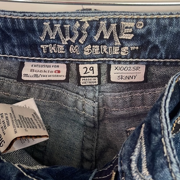 Miss Me The M Series Skinny High Waist Distressed Jeans - Picture 7 of 9